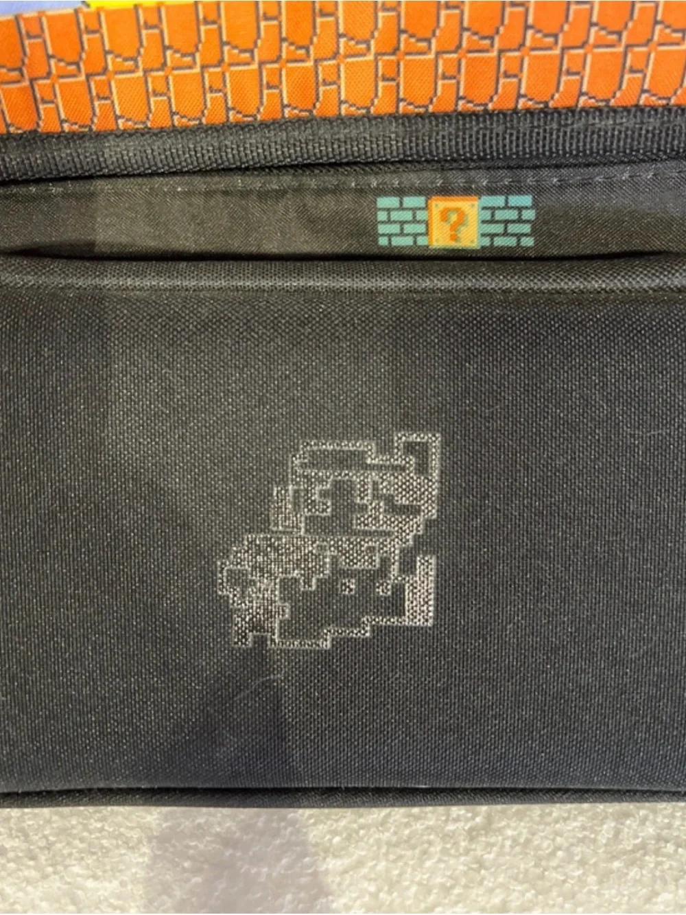 Power is A Super Mario Bros Messenger Bag with Nintendo Switch Case